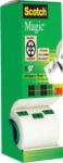 3M Banda adeziva Scotch Magic, 19 mm x 33 m, 6 role + 2 gratis (3M20018)