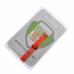  Suport policarbonat transparent, tip flip, pentru carduri, 55 x 85mm, vertical (CG-CD6)