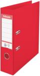 Esselte Biblioraft ESSELTE No. 1 Power, A4, plastifiat PP/PP, margine metalica, 75 mm - Vivida rosu (SL1119)