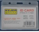  Suport PP water proof, pentru carduri, 85 x 55mm, orizontal, 5 buc/set, KEJEA - transparent (KJ-T-766H)