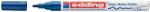 edding Marker permanent Edding 751 cu vopsea, corp metalic, varf rotund, 1-2 mm, albastru (ED751003) - birotica-asp