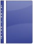 DONAU Dosar plastic PVC, cu sina si multiperforatii, 10 buc/set, DONAU - bleumarin (DN-1704001PL-18) - birotica-asp