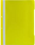  Dosar plastic cu sina si 2 perforatii, galben, 25 buc/set (DW000006)
