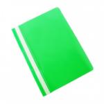 Office Products Dosar plastic PP cu sina, cu gauri, grosime 100/170 microni, 50 buc/set, Office Products - verde (DN421102)