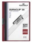 DURABLE Dosar Durable Duraclip Original, 30 coli, rosu (DB220003)
