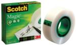 3M Banda adeziva transparent mata, invizibila la copiere, se rupe usor, 19mm x 33m, 3M - SCOTCH Magic (3M20011)