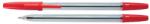 Office Products Pix transparent de unica folosinta , varf 1.0mm, Office Products - rosu (OF-17015211-04)