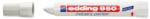 edding Marker permanent Edding 950 Industrial, corp plastic, varf rotund, 10mm, alb (ED950049)