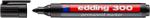 edding Marker permanent Edding 300, varf rotund, 1.5 - 3 mm, negru (ED3001)