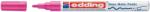 edding Marker permanent Edding 751 cu vopsea, corp metalic, varf rotund, 1-2 mm, roz (ED751009)