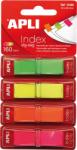 APLI Index Apli Pop-Up 4 culori Neon, 12 x 45 mm, 4 x 40 file (AL012482)