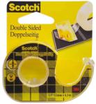 3M Dispenser cu banda dublu adeziva transparenta, 12mm x 6.3m, 3M - SCOTCH (3M2002)