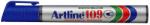 ARTLINE Permanent marker ARTLINE 109, corp plastic, varf tesit 2.0-5.0mm - albastru (EK-109-BL) - birotica-asp