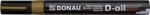 DONAU Marker permanent cu vopsea Donau, corp metalic, vf. rotund, 2.8mm, auriu (DN101216)