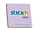 Notes autoadeziv 76 x 76 mm, 100 file, Stick"n - lila pastel (HO-21403)