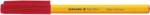 Schneider Pix SCHNEIDER Tops 505F, unica folosinta, varf fin, corp orange - scriere rosie (S-150502)
