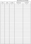  Registru intrare-iesire, A4, 100 file, tipar fata-verso (TI8066)