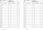  Condica de prezenta, A4, 50 file, fata-verso, 3 bucati/set (TI117173)