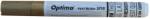 Optima Marker cu vopsea Optima Paint 3710, varf rotund 4.5mm, grosime scriere 2-3mm - auriu (OP-37102322) - birotica-asp