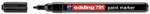 edding Marker permanent Edding 791, cu vopsea, varf rotund , 1-2 mm, negru (ED7911)