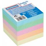 DONAU Rezerva cub hartie 83x83x75mm, DONAU - hartie culori pastel asortate (DN-8309000-99) - birotica-asp