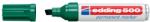 edding Marker permanent Edding 500, varf retezat, 2 - 7 mm, verde (ED5004)