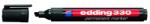edding Marker permanent Edding 330, 1 - 5 mm, negru (ED3301)