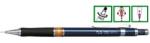  Creion mecanic profesional PENAC TLG-105, 0.5mm, con metalic cu varf cilindric fix - inel maro (P-SC0701-11)