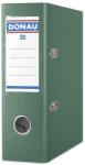 DONAU Biblioraft A5, plastifiat PP, margine metalica, 75 mm, DONAU - verde (DN-3905001PL-06) - birotica-asp