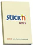  Notes autoadeziv 76 x 51 mm, 100 file, Stick"n - galben pastel (HO-21006)