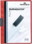 DURABLE Dosar cu clip Duraquick, 20 coli, rosu (DB227003)