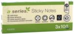 A-SERIES Notite adezive A-Series, 50x40mm, 3x100 file, galbene (AY000802)