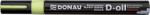 DONAU Marker permanent cu vopsea Donau, corp metalic, vf. rotund, 2.8mm, galben (DN101215)