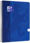 OXFORD Caiet cu spirala A4, OXFORD School Touch, 70 file-90g/mp, 4 perf, coperta carton albastru -dictando (OX-400103994)