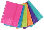 Leitz Folie protectie color LEITZ Wow cu arici, 6 buc/set - diverse culori (L-47070099)