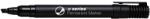 A-Series Marker permanent A-series, varf retezat 2-5 mm, negru (AY01088) - birotica-asp