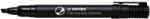 A-Series Marker permanent A-series, varf retezat 2-5 mm, negru (AY01088)