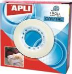 APLI Banda adeziva Apli Crystal, 19 mm x 33 m (AL011035) - birotica-asp
