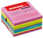 KORES Cub notite Kores, 450 file, 75 x 75, culori asortate spring neon (KS48464)