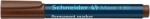 Schneider Permanent marker SCHNEIDER Maxx 130, varf rotund 1-3mm - maro (S-113007)