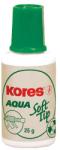 Kores Fluid corector Kores Soft Tip Aqua, pe baza de apa, 20 ml (KS69417)