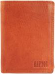 RAPTOR Portofel barbati, Raptor, piele naturala, maro deschis, 10x12cm (RA40004-003)