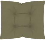 vidaXL Pernă pentru paleți, bej, 60x61x10 cm, material textil (47473)