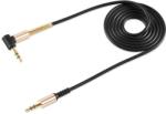 hoco. - UPA02 24k bevonattal 3, 5 mm jack audio kábel 100 cm - fekete