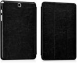 hoco. - Crystal series bőr Samsung Tab A 9.7 SM-T550 T555 tablet tok - fekete
