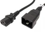  Cablu de alimentare IEC320 C13 la C20 3m Negru, kpsb3 (KPSB3)
