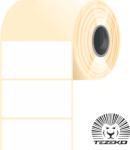 Tezeko 60 mm * 32 mm, öntapadós műanyag etikett címke (1800 címke/tekercs) (M0600003200-001)