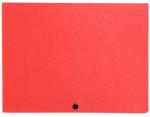 Forpus Mapa plastic cu buton Forpus Dune 21658 rosu (FO21658)