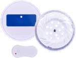 vidaXL Fehér lemeríthető LED-es úszómedence-lámpa távirányítóval (92296)