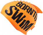 BornToSwim guppy junior swim cap portocaliu